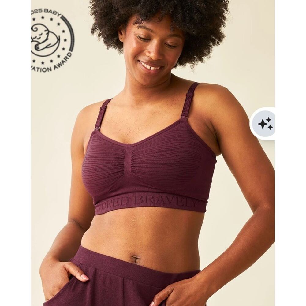 Kindred Bravely Plum Nursing & Maternity Bra